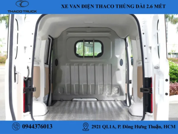 XE VAN ĐIÊN THACO (4) xe van điện thaco