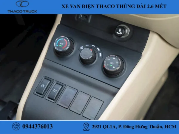 XE VAN ĐIÊN THACO (5) xe van điện thaco