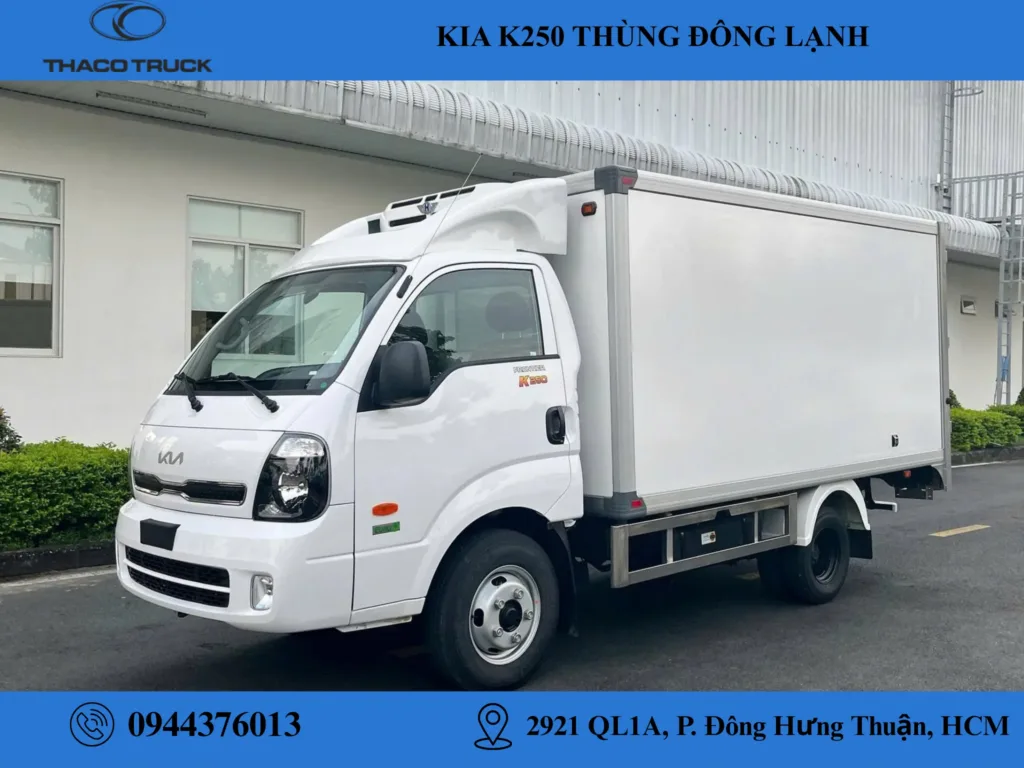 kia k250 thùng đông lạnh