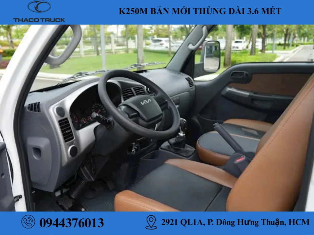 kia k250m thùng mui bạt