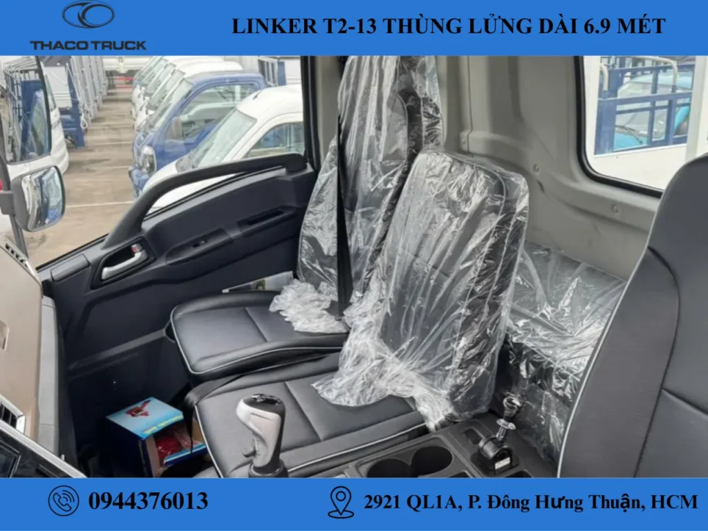 xe tải 7.6 tấn thaco linker t2-13 thùng kín