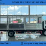 thaco linker t2-13 thùng mui bạt (5) xe tải 7.5 tấn thaco linker t2-13 thùng mui bạt