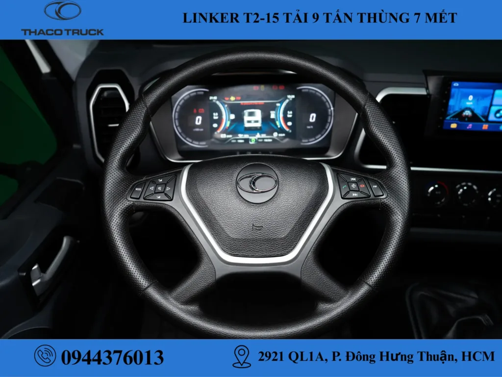 thaco linker t2-15 thùng mui bạt