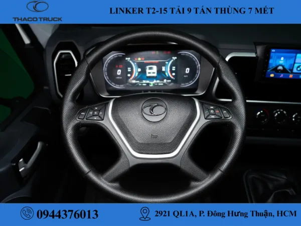 thaco linker t2-15 thùng mui bạt