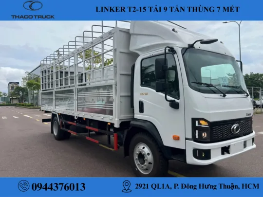 thaco linker t2-15 thùng mui bạt (2) thaco linker t2-15 thùng mui bạt