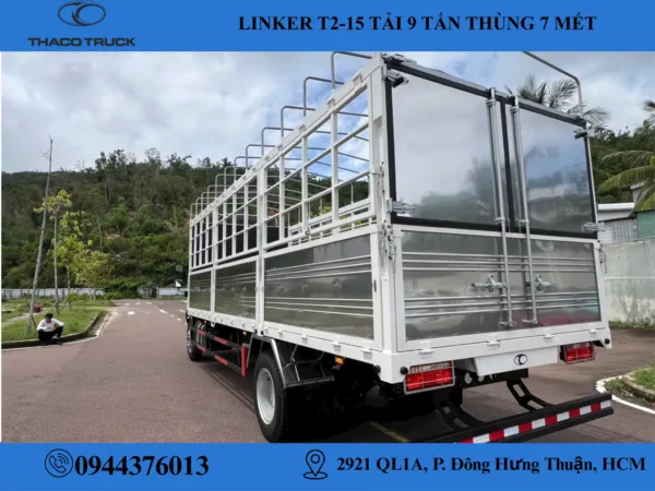 thaco linker t2-15 thùng mui bạt