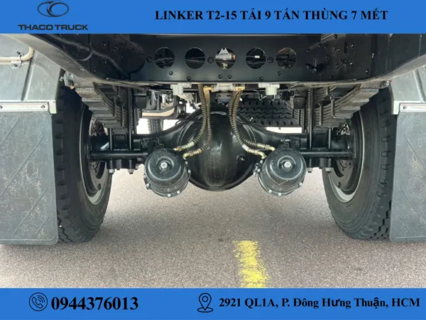 thaco linker t2-15 thùng mui bạt