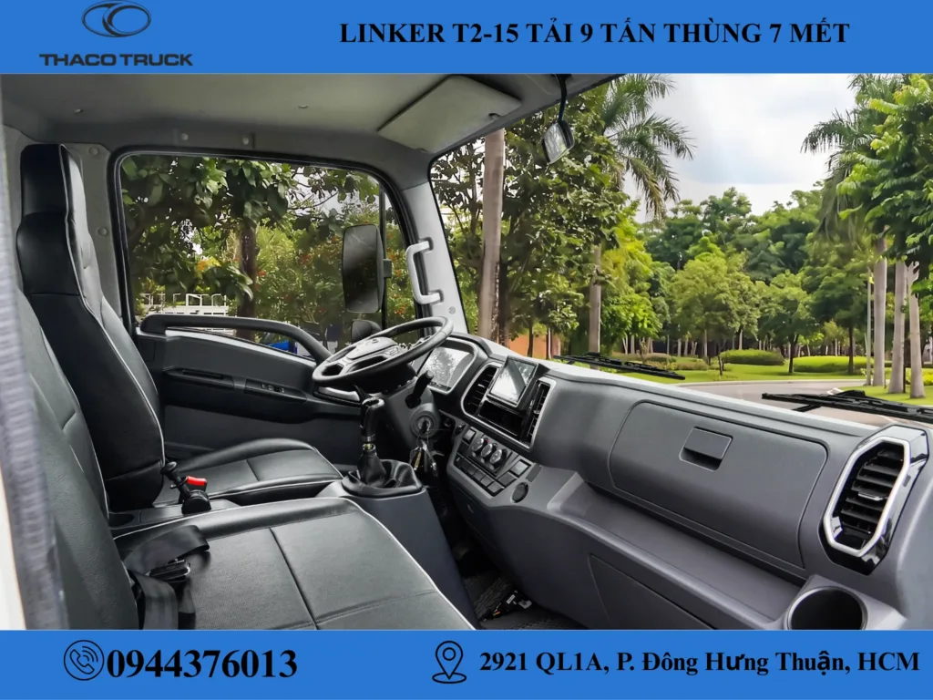 thaco linker t2-15 thùng mui bạt