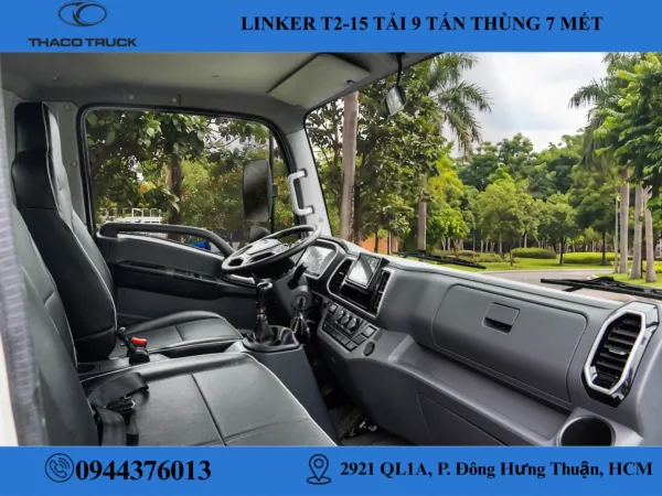 thaco linker t2-15 thùng mui bạt