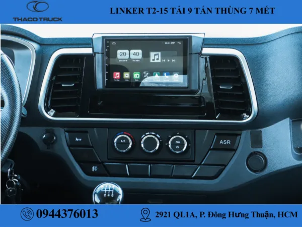 thaco linker t2-15 thùng mui bạt