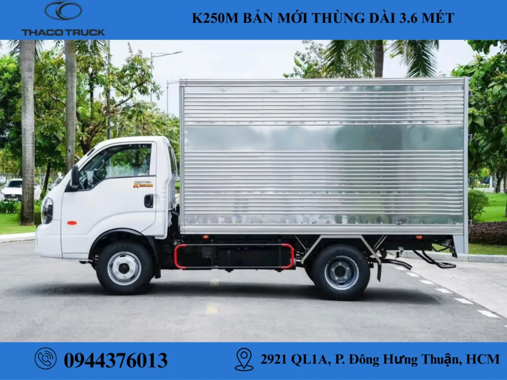 kia k250m thùng kín