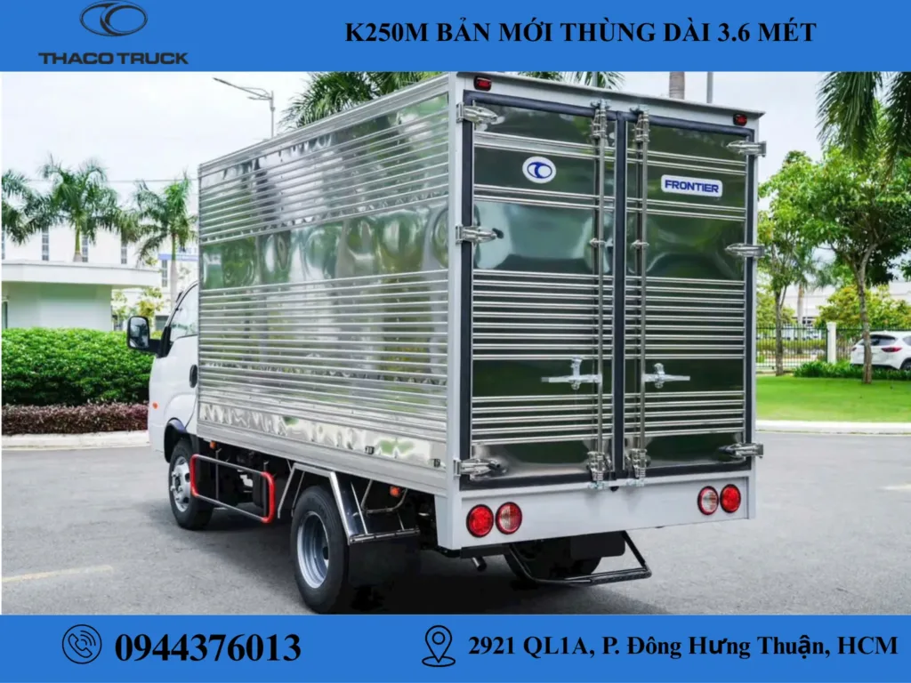 kia k250m thùng kín