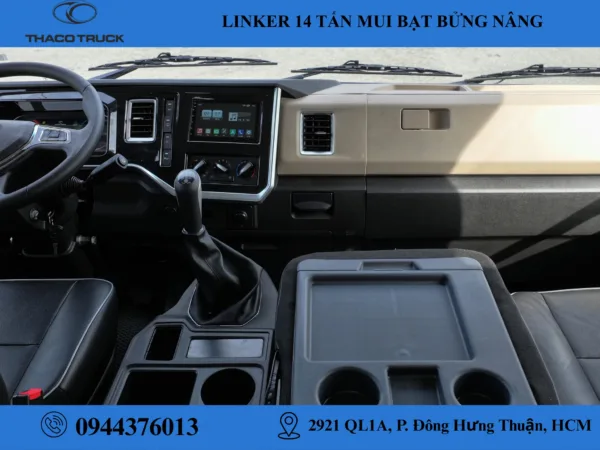 THACO LINKER T2-24 THÙNG MUI BẠT BỬNG NÂNG (6) thaco linker t2-24 thùng mui bạt bửng nâng